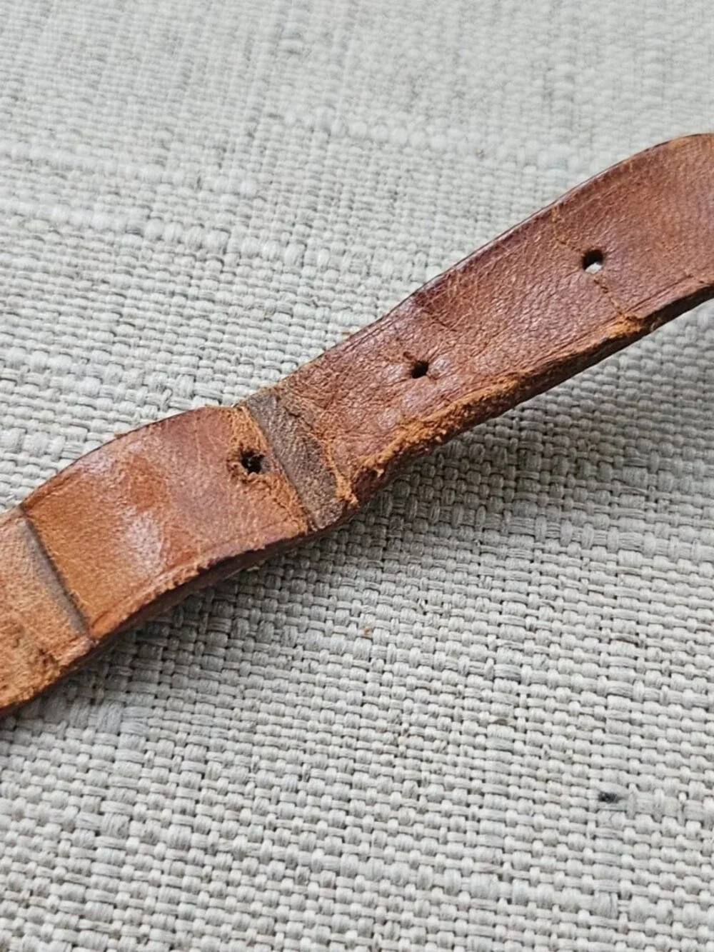 Vintage Louis Vuitton Name Tag Travel Tag Leather Luggage ID Tag Made France